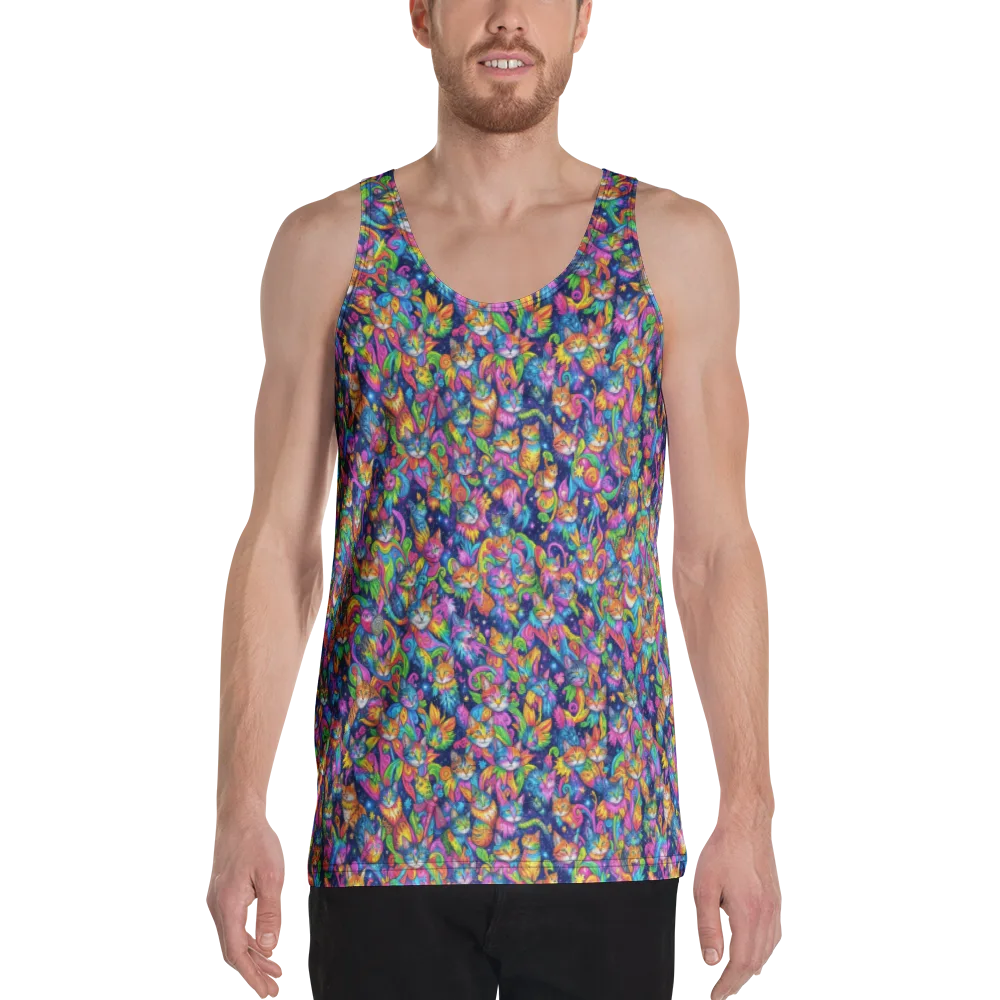 Cosmic Catacomb on Men's Tank Top — Front