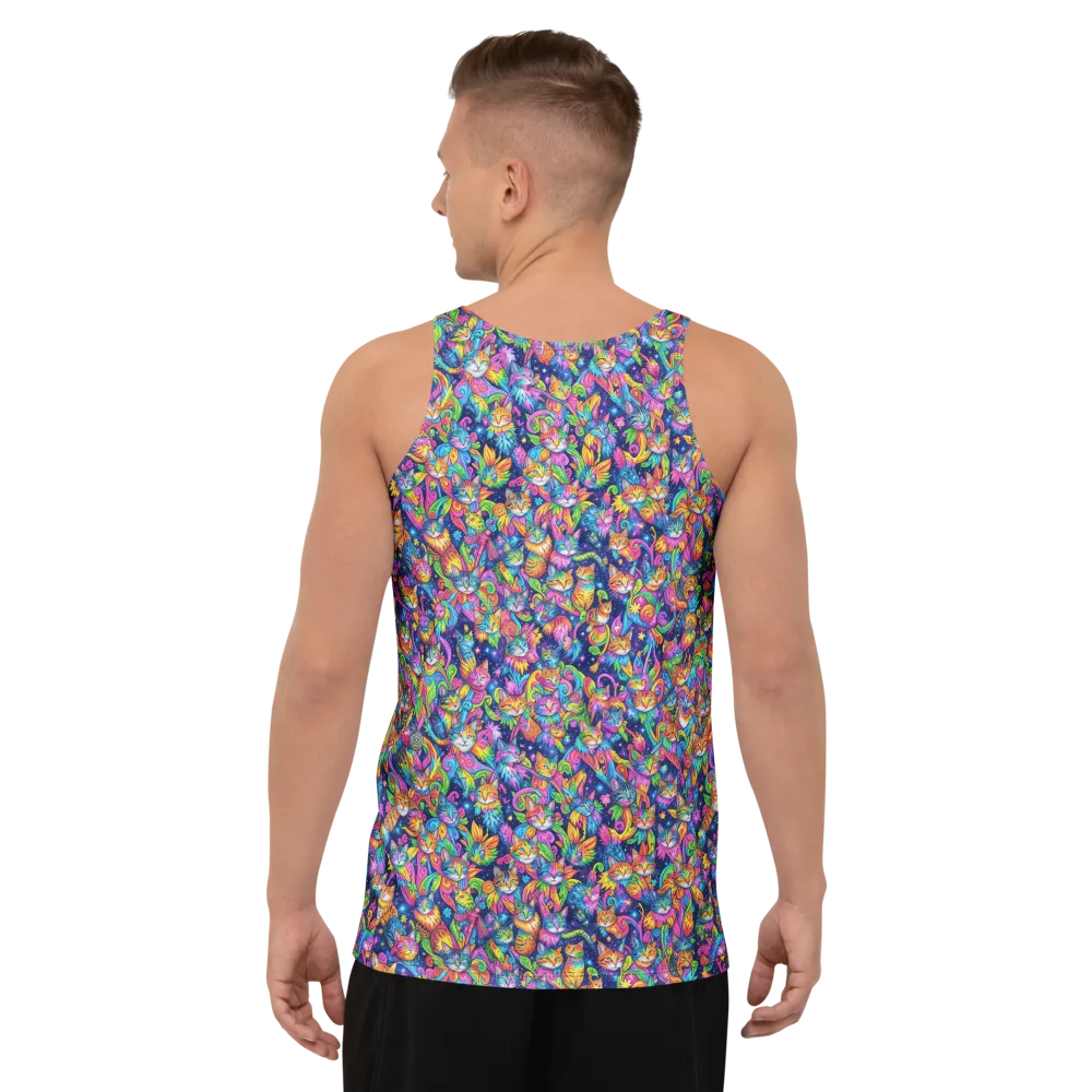 Cosmic Catacomb on Men's Tank Top — Back