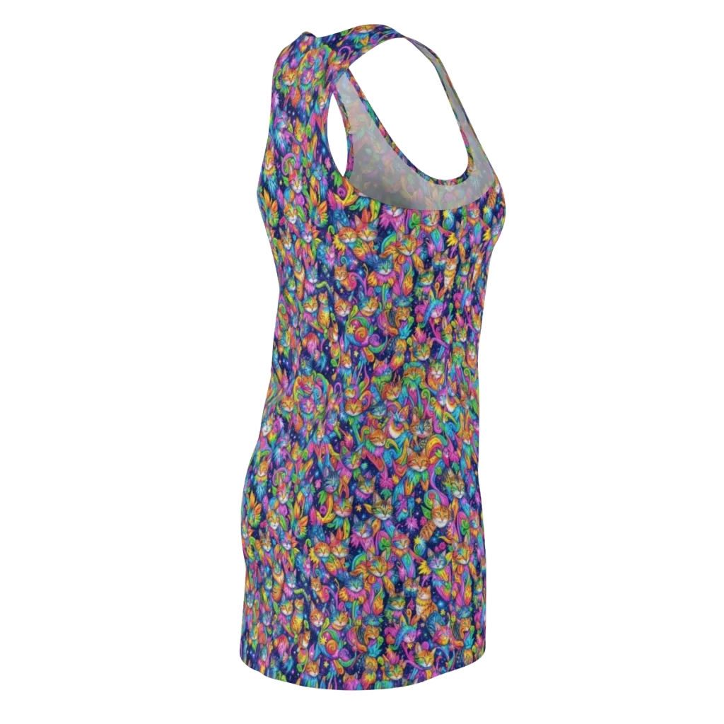 Cosmic Catacomb on Racerback Dress — Back Side