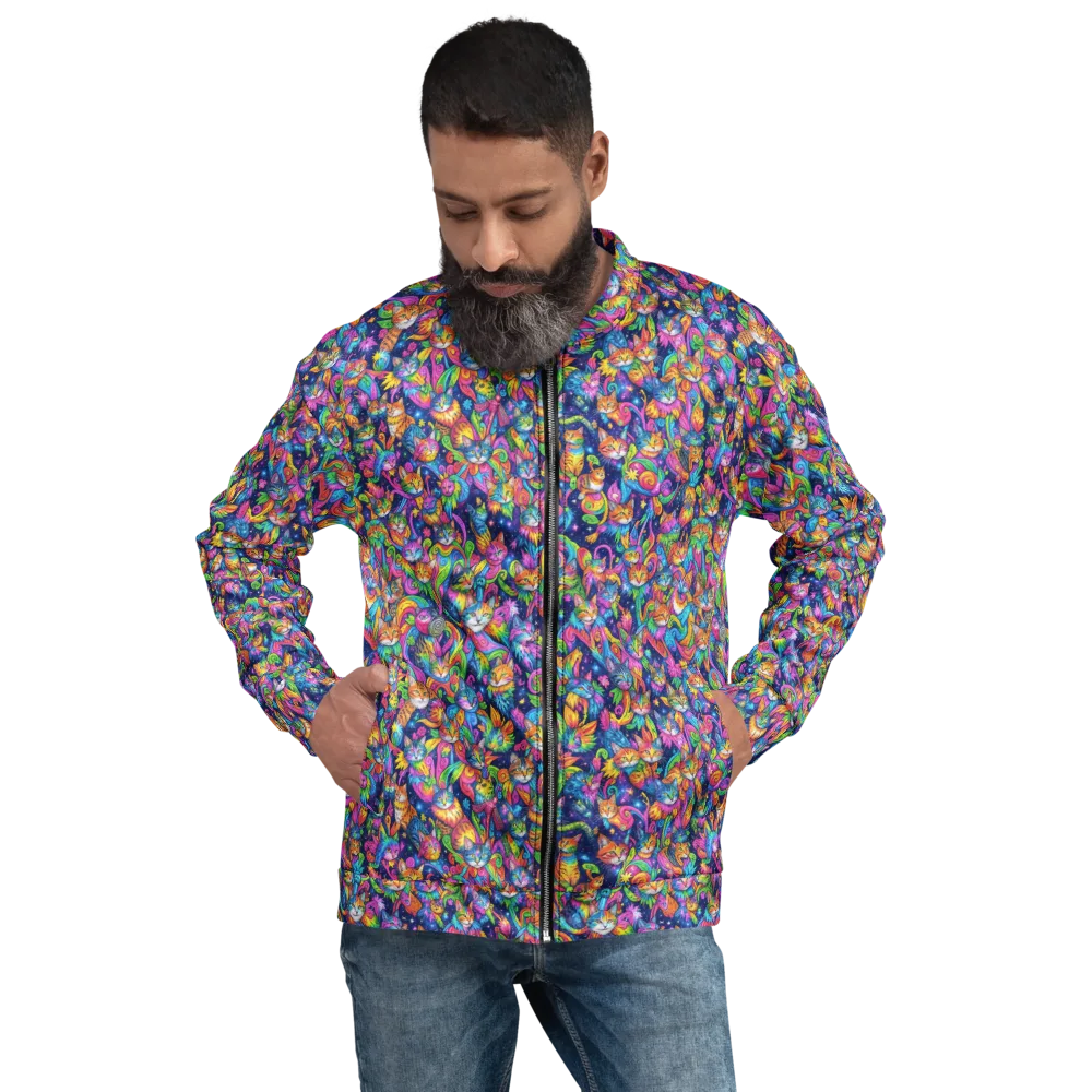 Cosmic Catacomb on Bomber Jacket — Front
