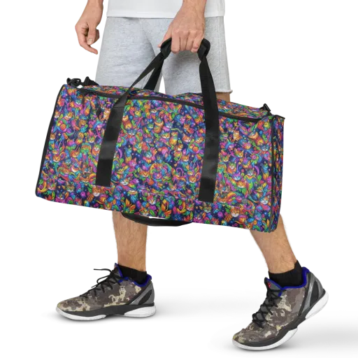 Cosmic Catacomb on a Duffle Bag