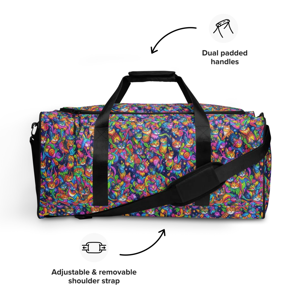 Cosmic Catacomb on Duffle Bag — Front