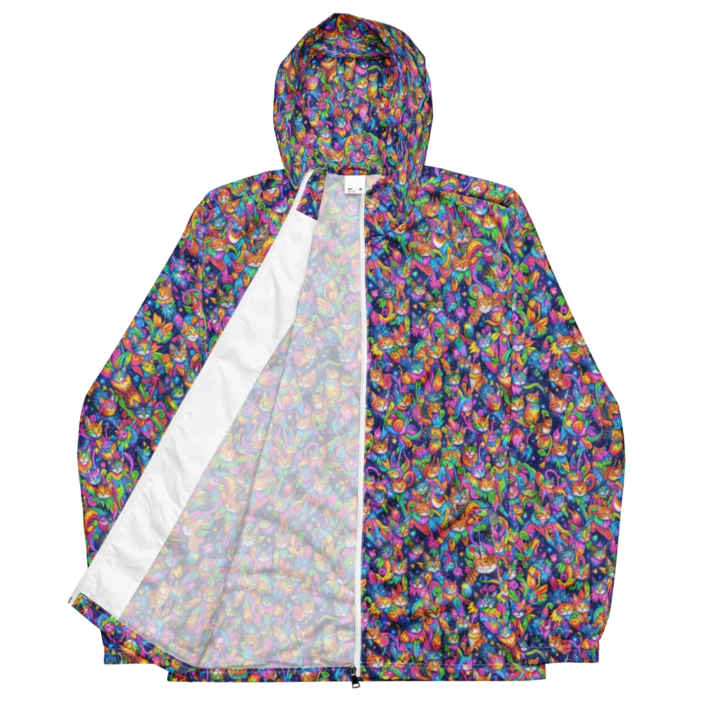 Cosmic Catacomb on Men's Windbreaker — Front