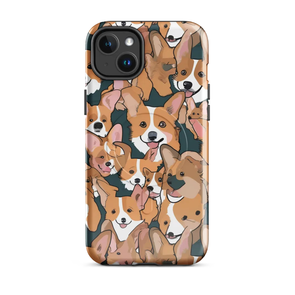 Paws in Formation on MagSafe Tough Case for iPhone® — Front