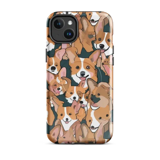Paws in Formation on a MagSafe Tough Case for iPhone®