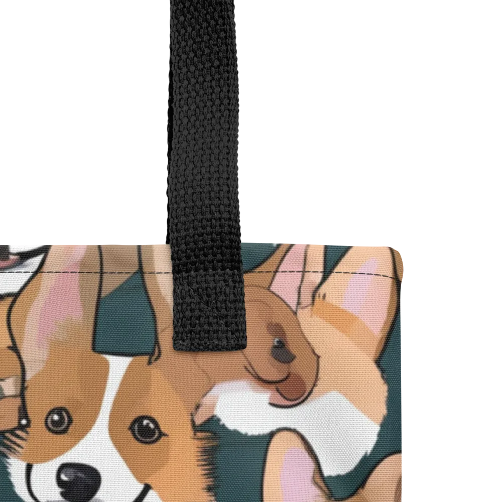 Paws in Formation on Tote Bag — Product details