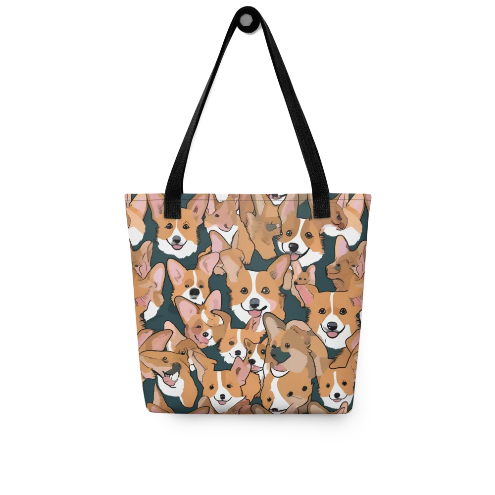 Paws in Formation on Tote Bag — Front