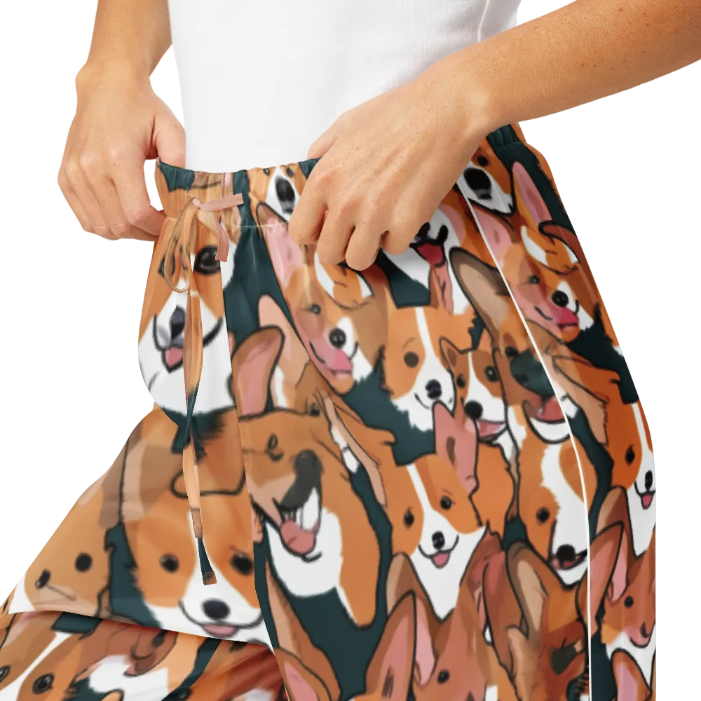 Paws in Formation on Women's Pajama Pants — Product details