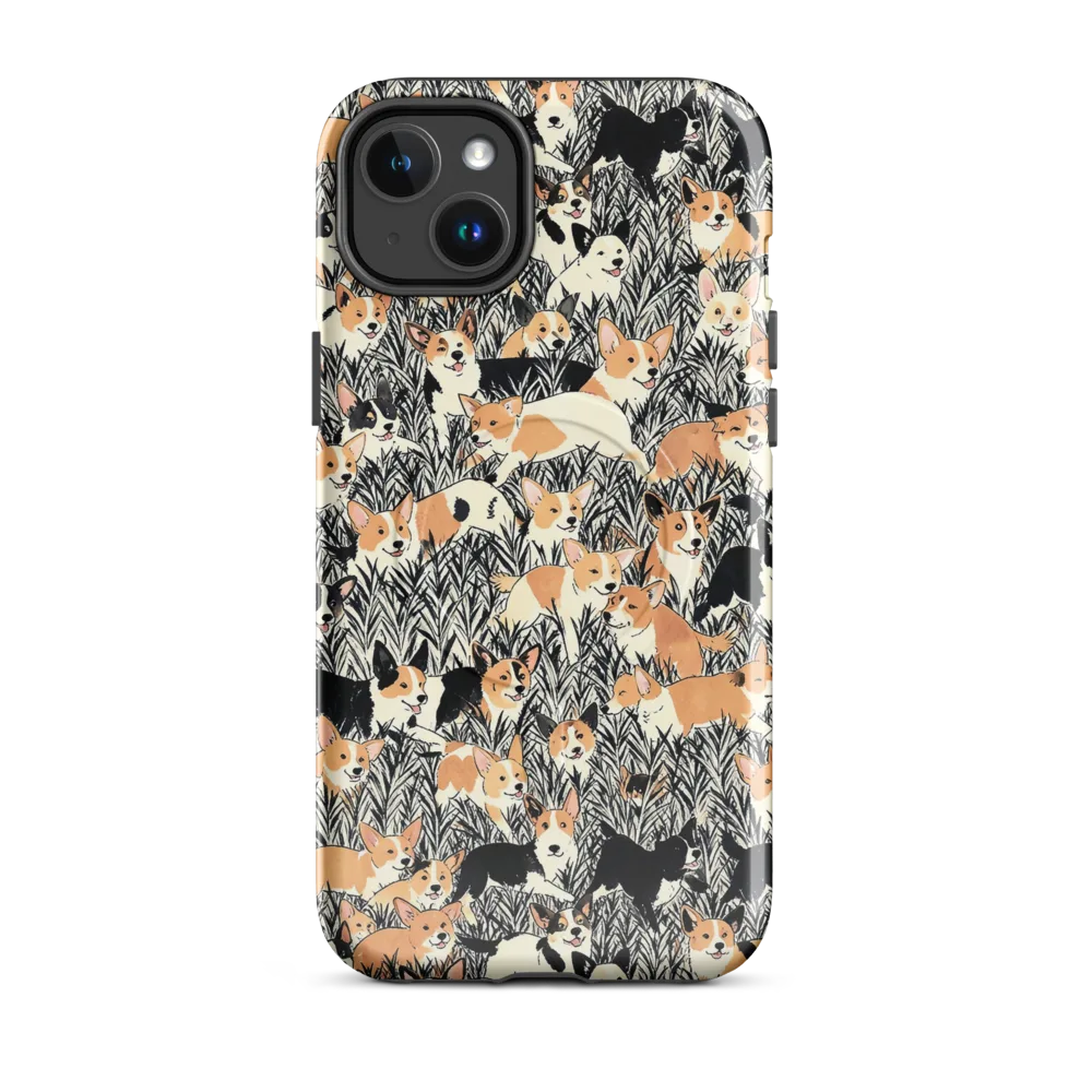 Corgi Country on MagSafe Tough Case for iPhone® — Front