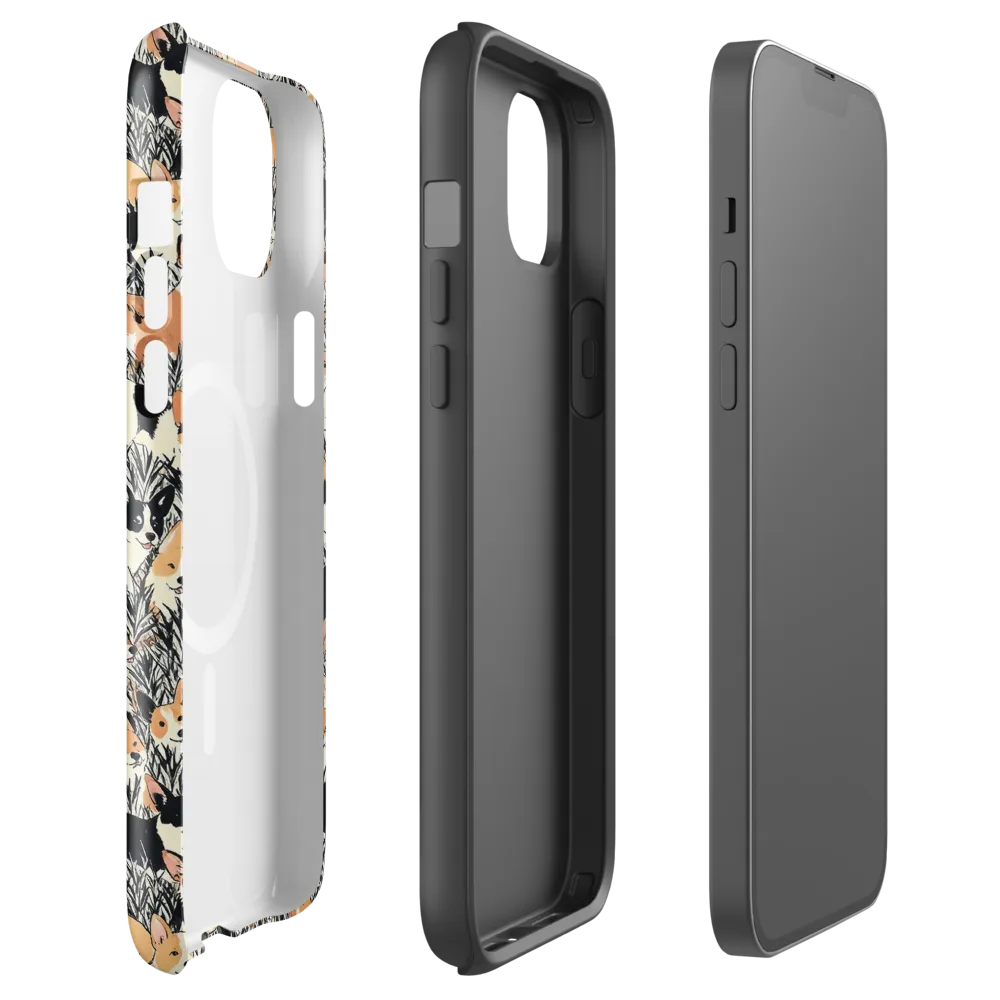 Corgi Country on MagSafe Tough Case for iPhone® — Front