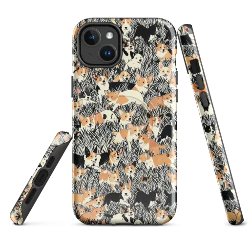 Corgi Country on a MagSafe Tough Case for iPhone®