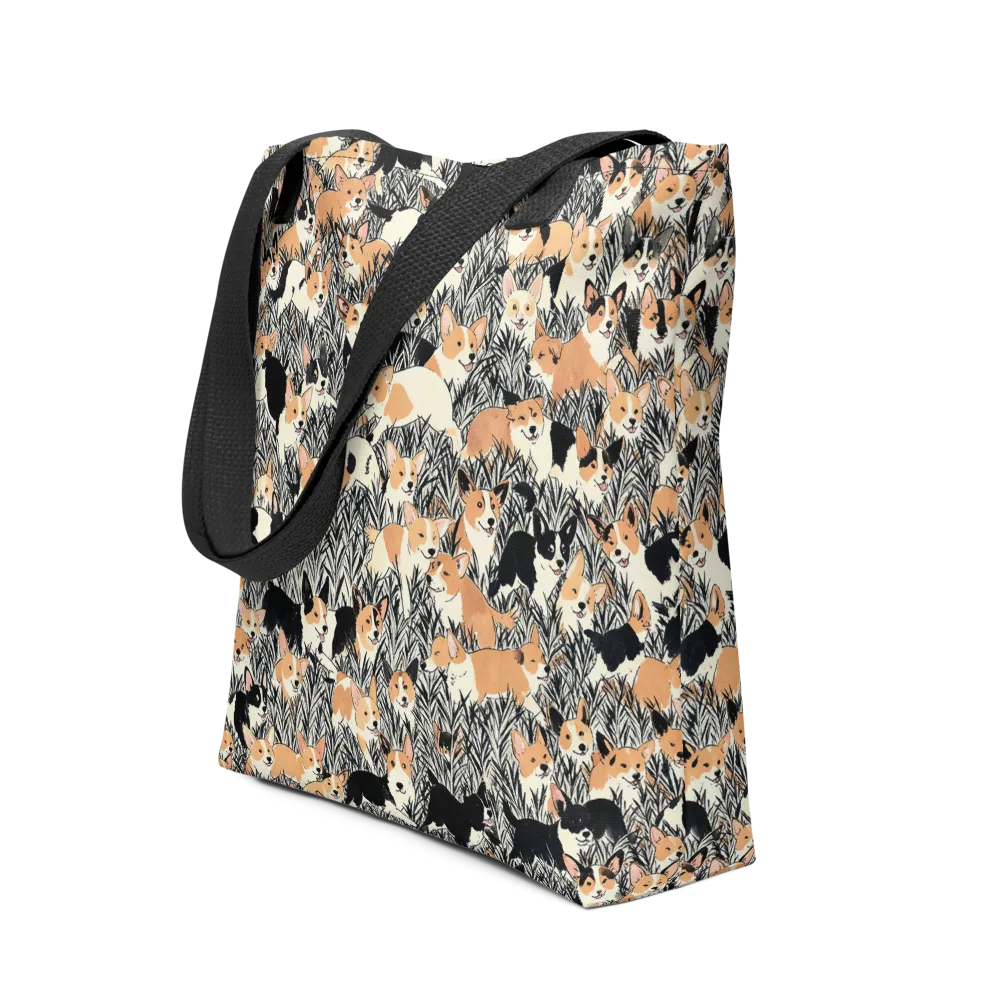 Corgi Country on Tote Bag — Front