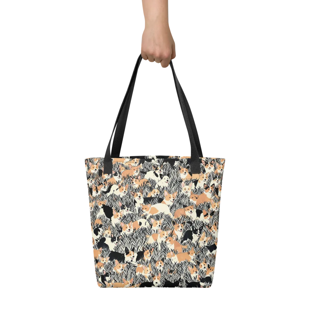 Corgi Country on Tote Bag — Front