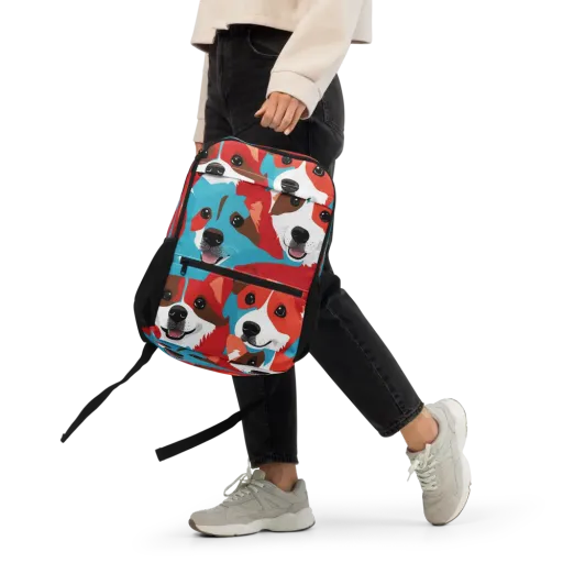 Pawsitive Color on a Utility Backpack