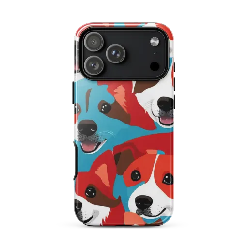 Pawsitive Color on a Tough Case for iPhone®