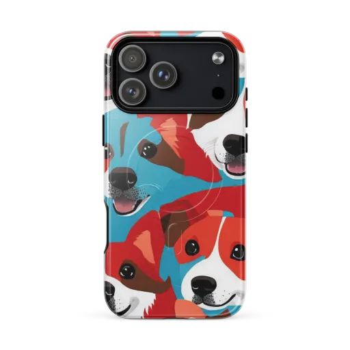 Pawsitive Color on a MagSafe Tough Case for iPhone®