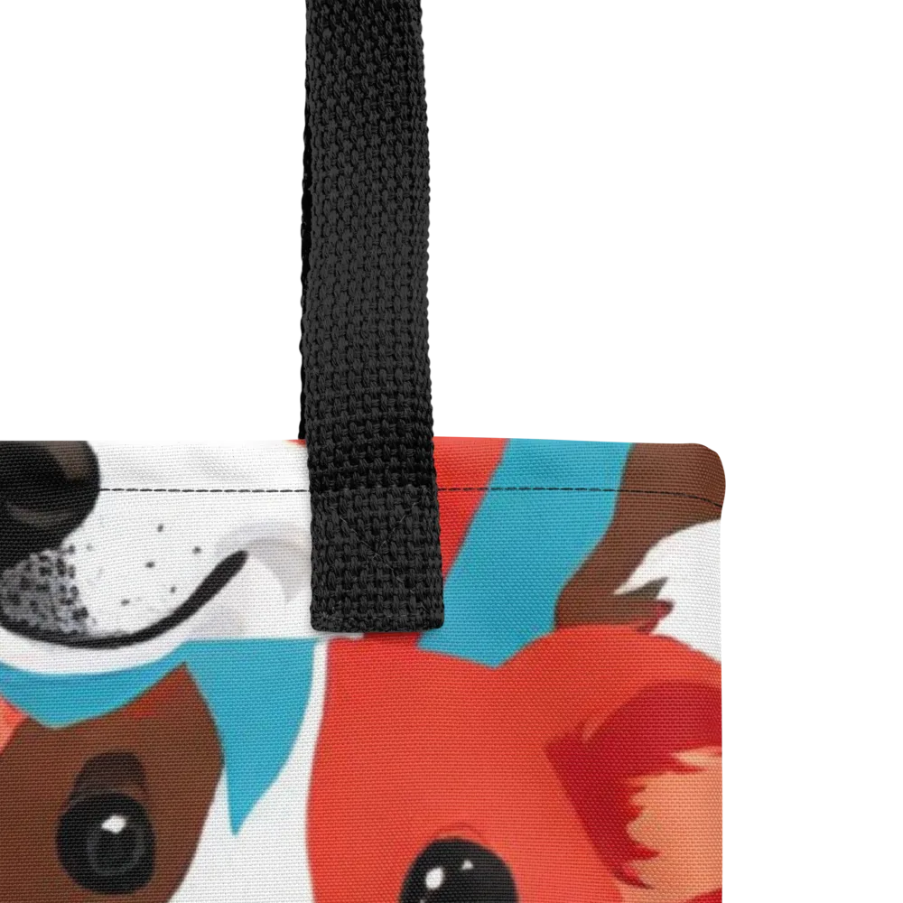 Pawsitive Color on Tote Bag — Product details