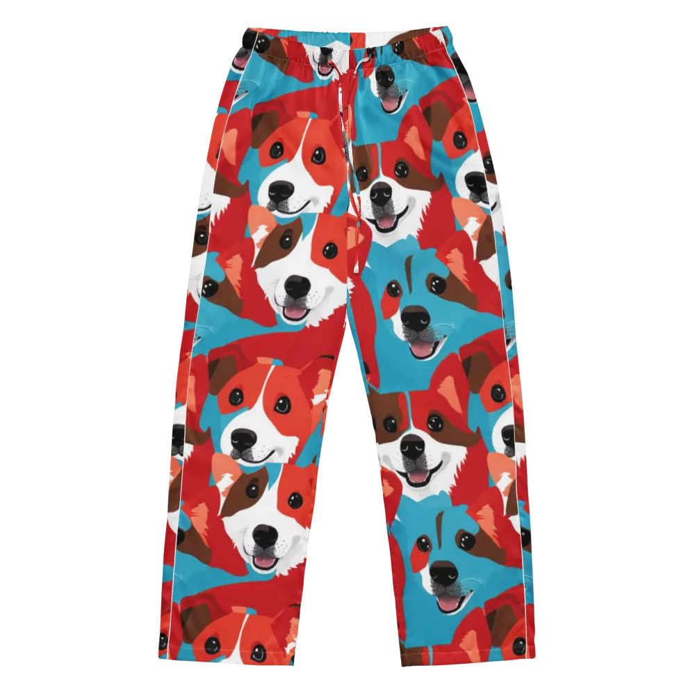 Pawsitive Color on Women's Pajama Pants — Front