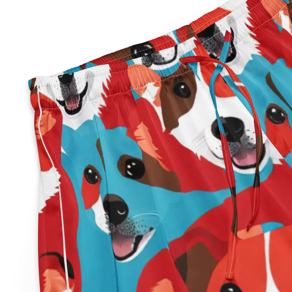 Pawsitive Color on Women's Pajama Shorts — Product details