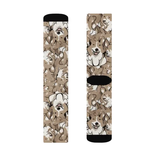 Bowtie Bark on a Socks