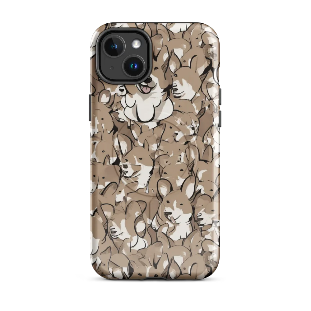Bowtie Bark on MagSafe Tough Case for iPhone® — Front