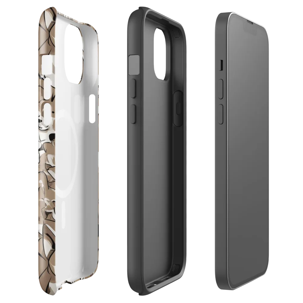 Bowtie Bark on MagSafe Tough Case for iPhone® — Front
