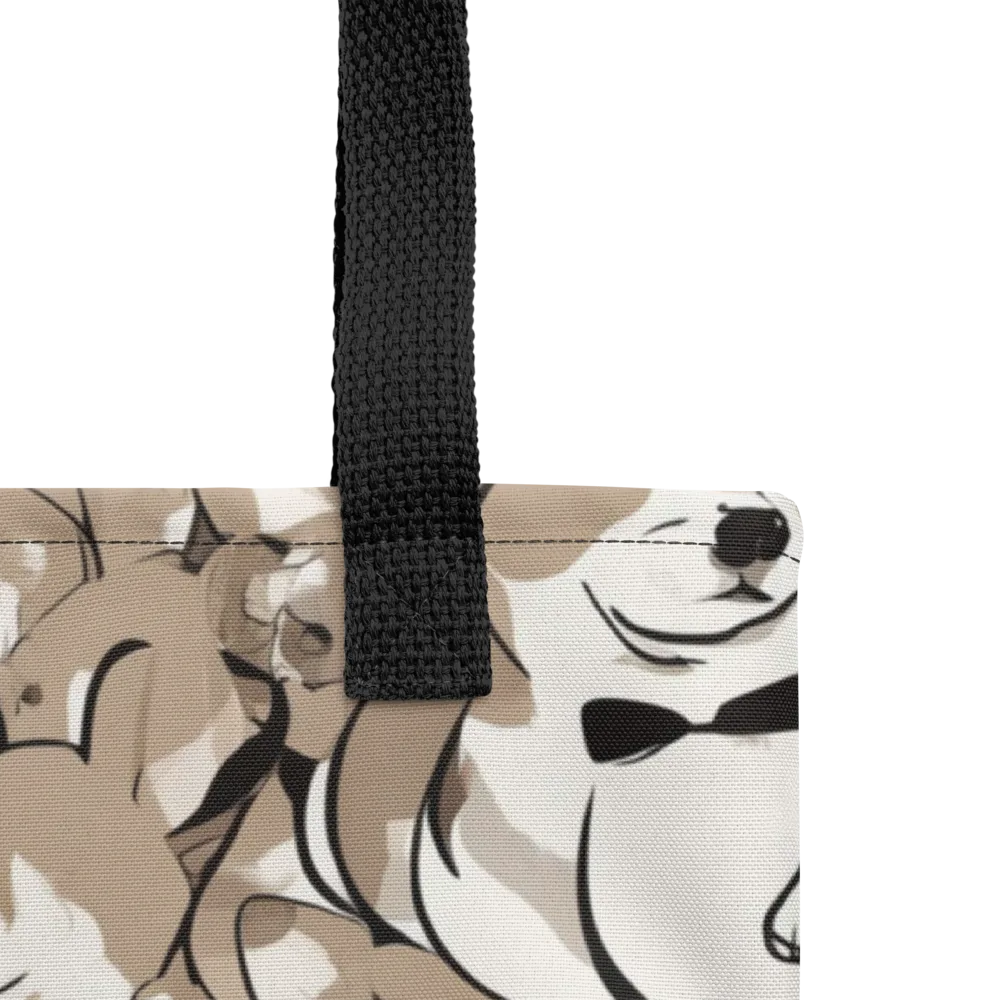 Bowtie Bark on Tote Bag — Product details