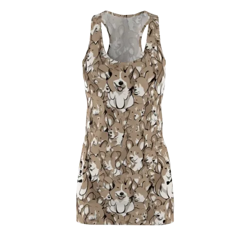 Bowtie Bark on a Racerback Dress