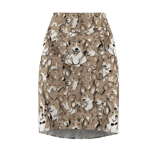 Bowtie Bark on a Pencil Skirt