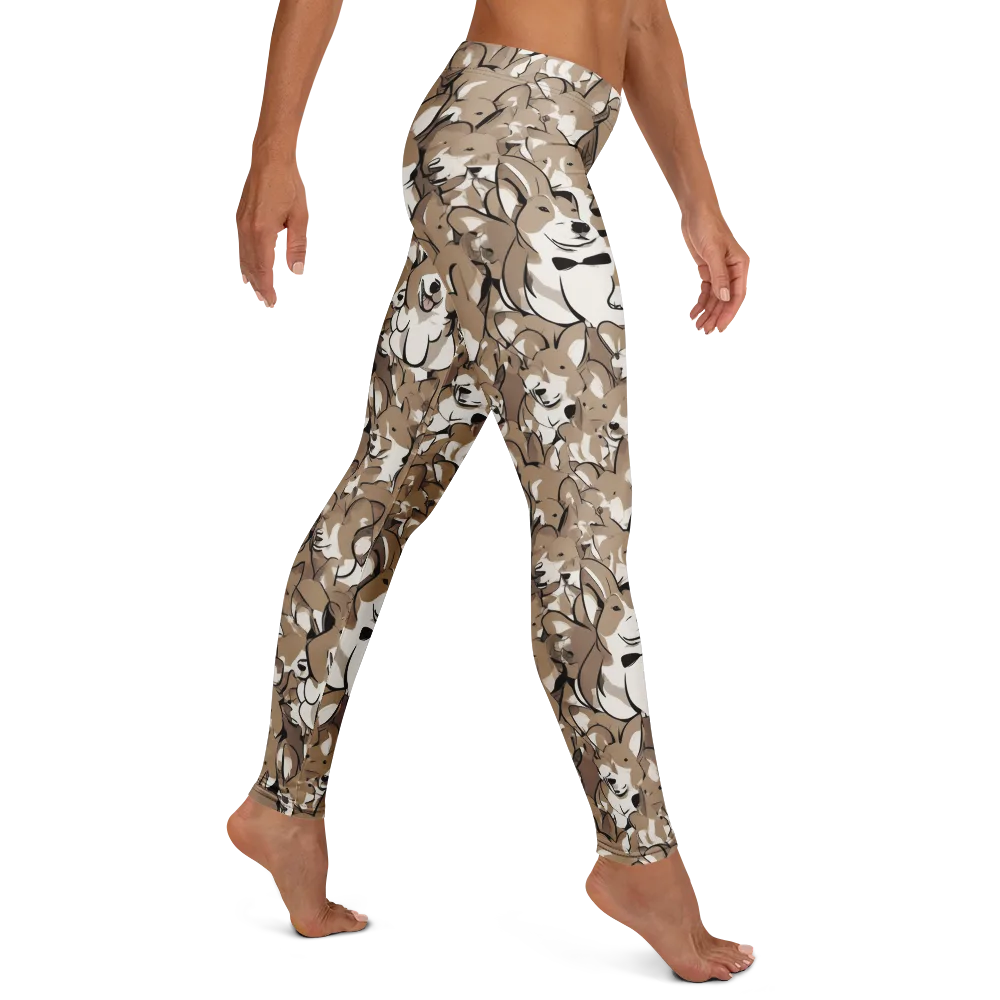 Bowtie Bark on Leggings — Right