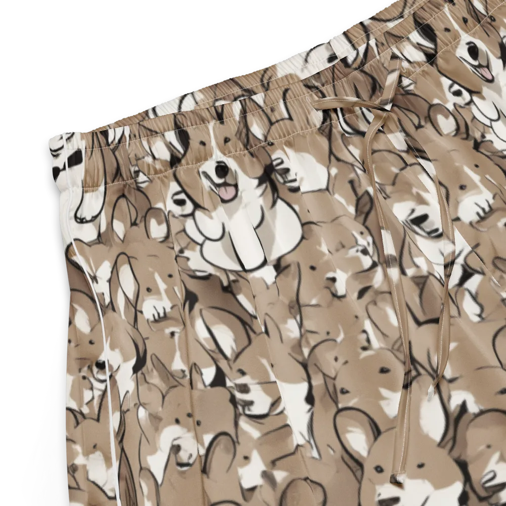 Bowtie Bark on Women's Pajama Shorts — Product details