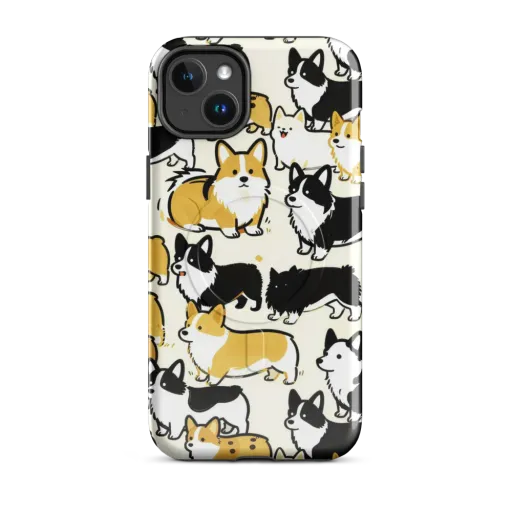 Golden Tails on a MagSafe Tough Case for iPhone®
