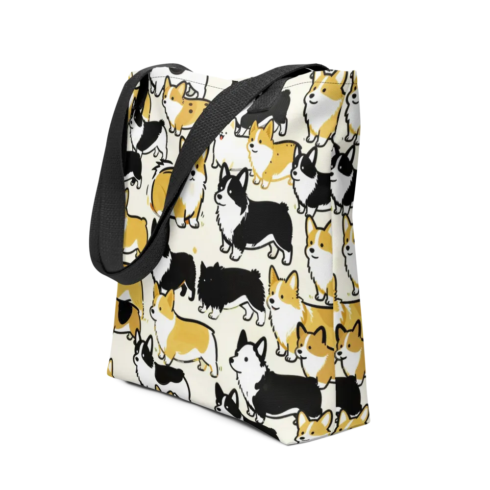 Golden Tails on Tote Bag — Front
