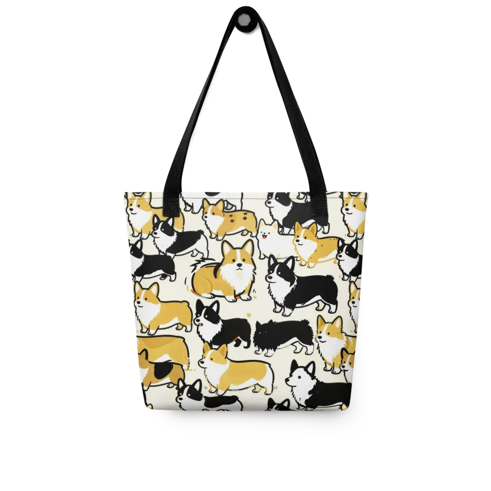 Golden Tails on Tote Bag — Front