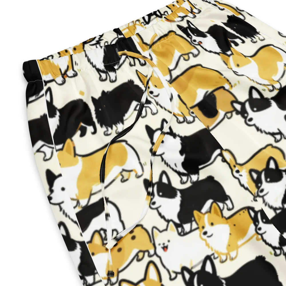 Golden Tails on Women's Pajama Pants — Product details