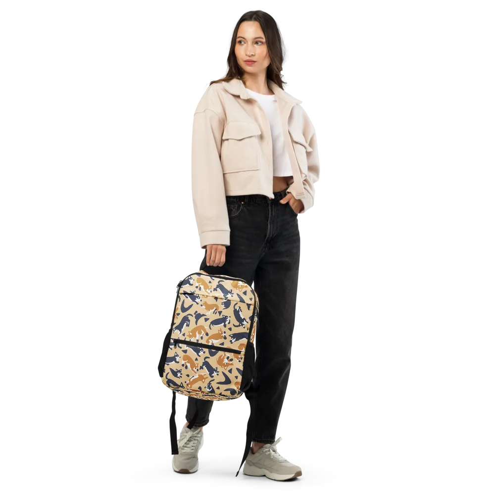 Midnight Herd on Utility Backpack — Front