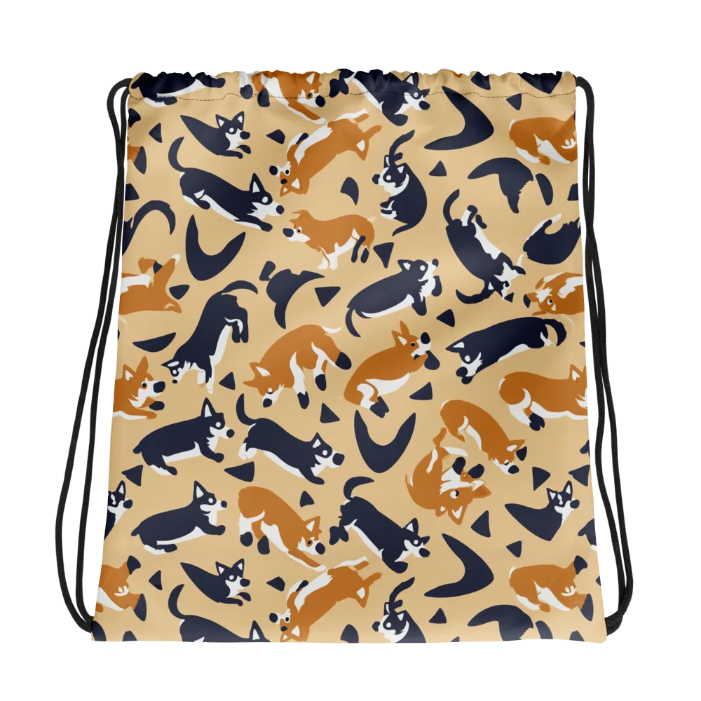 Midnight Herd on Drawstring Bag — Photo