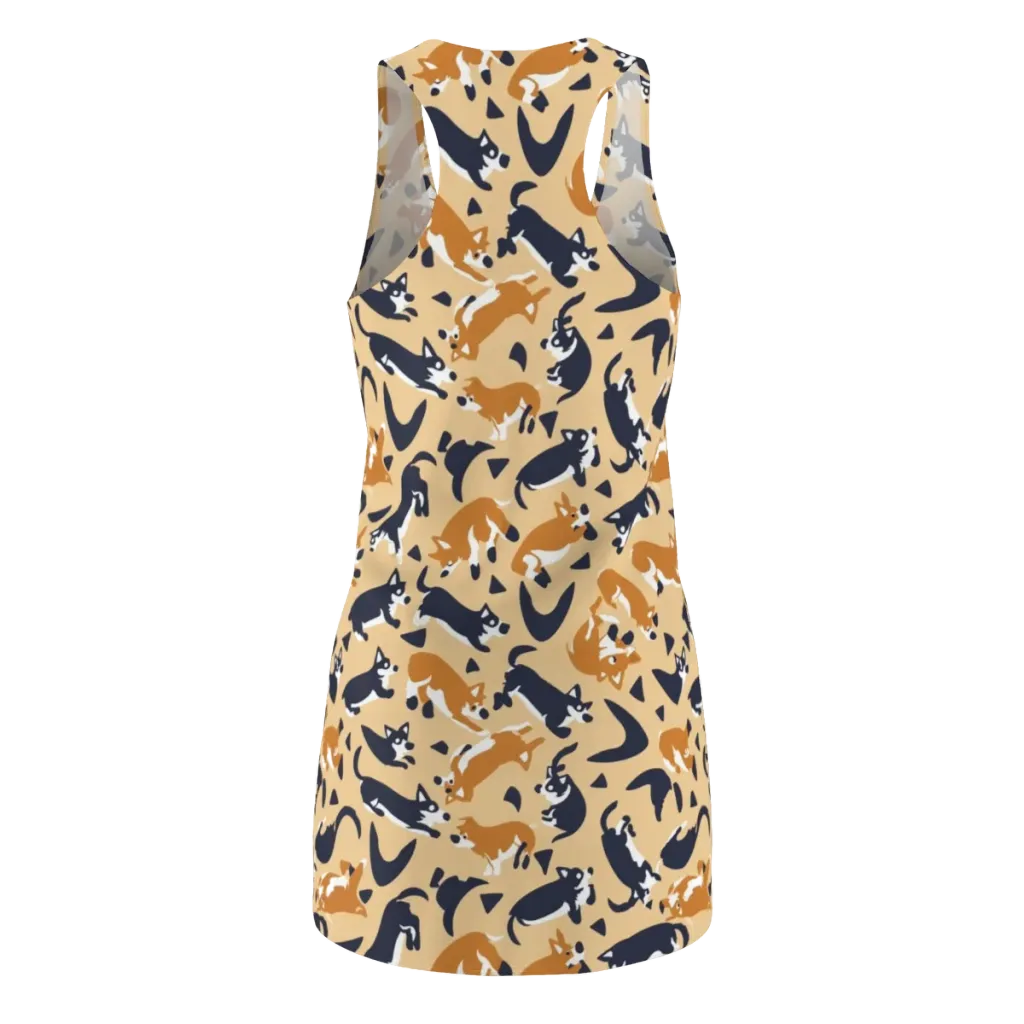 Midnight Herd on Racerback Dress — Back