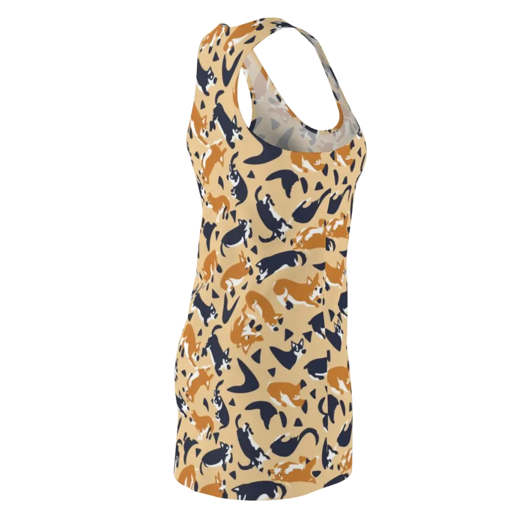 Midnight Herd on Racerback Dress — Back Side