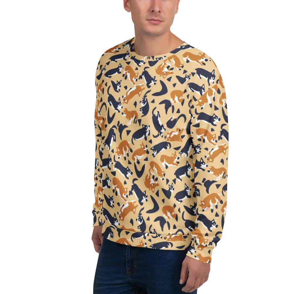 Midnight Herd on Sweatshirt — Left Front