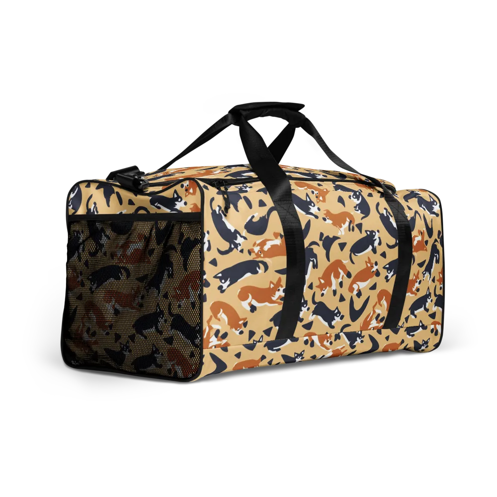 Midnight Herd on Duffle Bag — Right Front