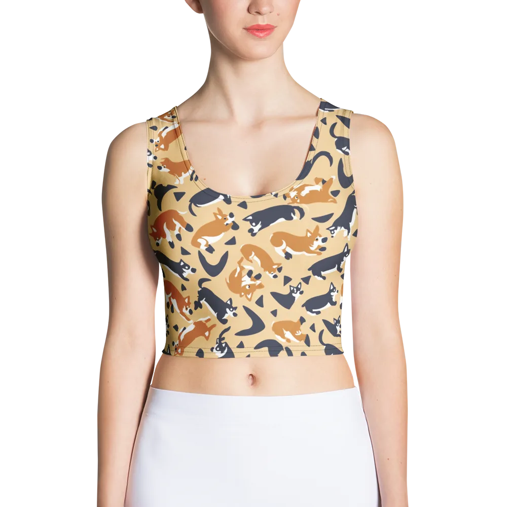 Midnight Herd on Crop Top — Front