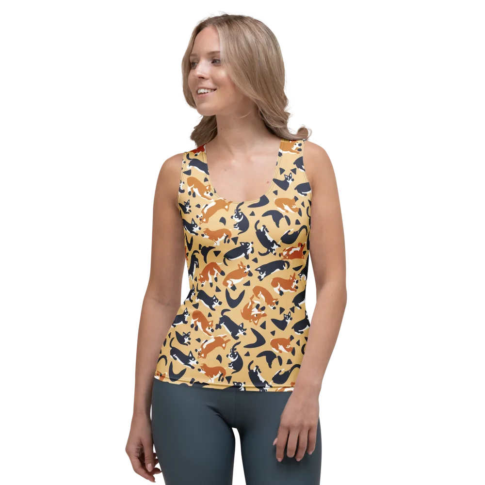 Midnight Herd on Women's Tank Top — Front