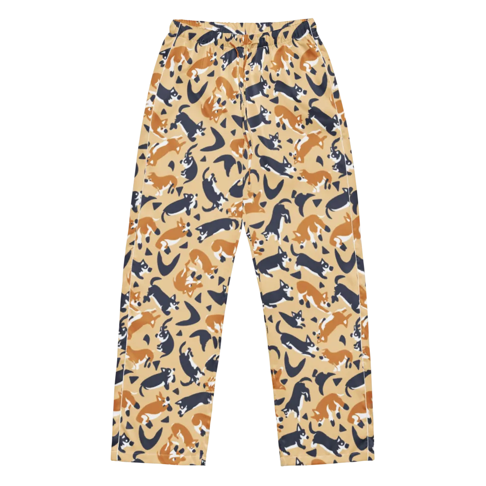 Midnight Herd on Women's Pajama Pants — Front