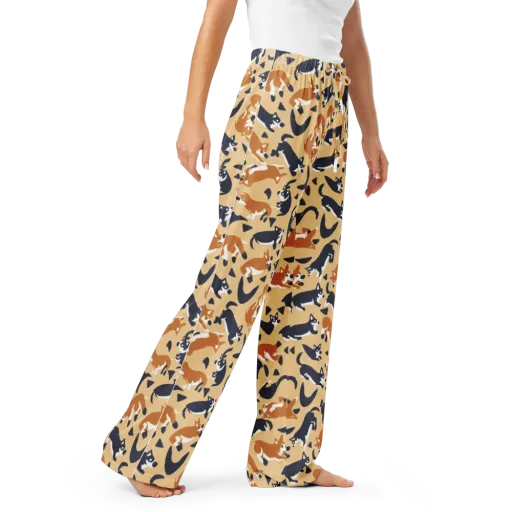 Midnight Herd on a Women's Pajama Pants