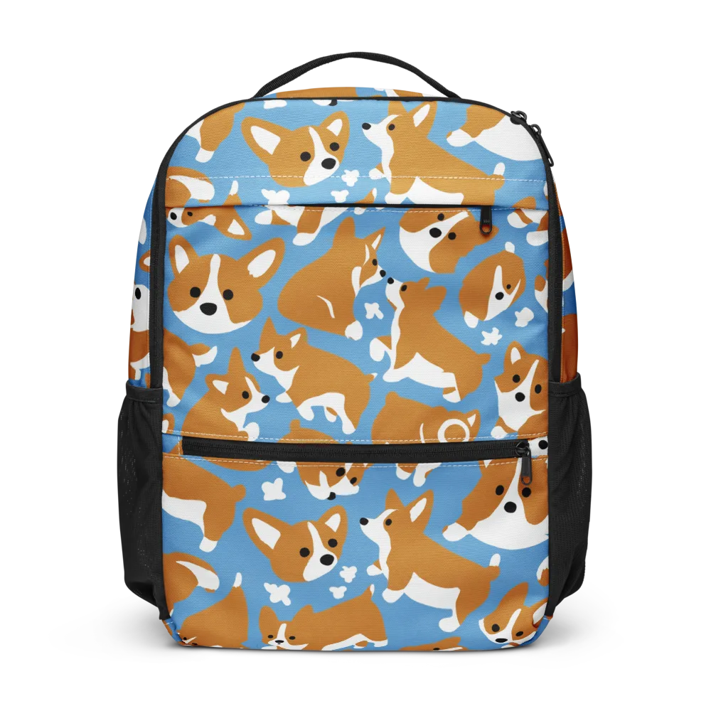 Welsh Wiggle on Utility Backpack — Front