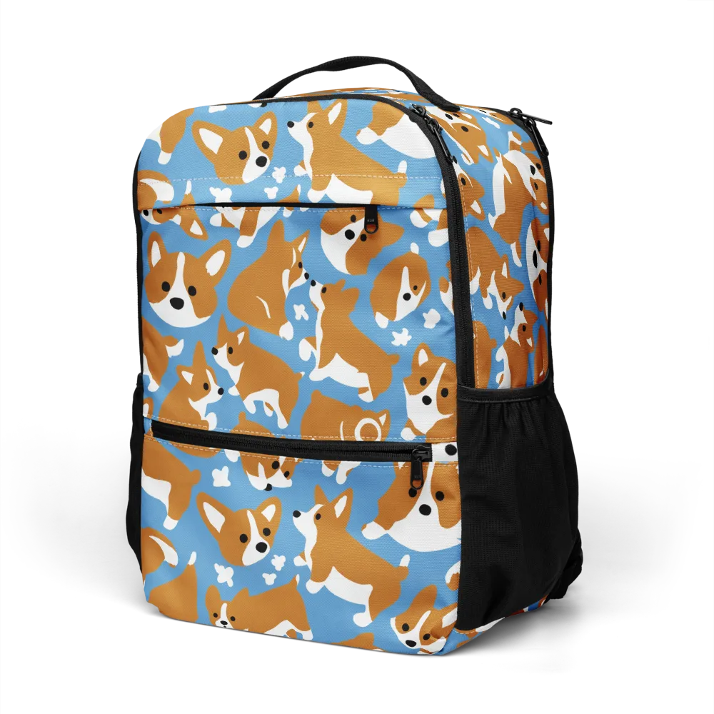 Welsh Wiggle on Utility Backpack — Left Front