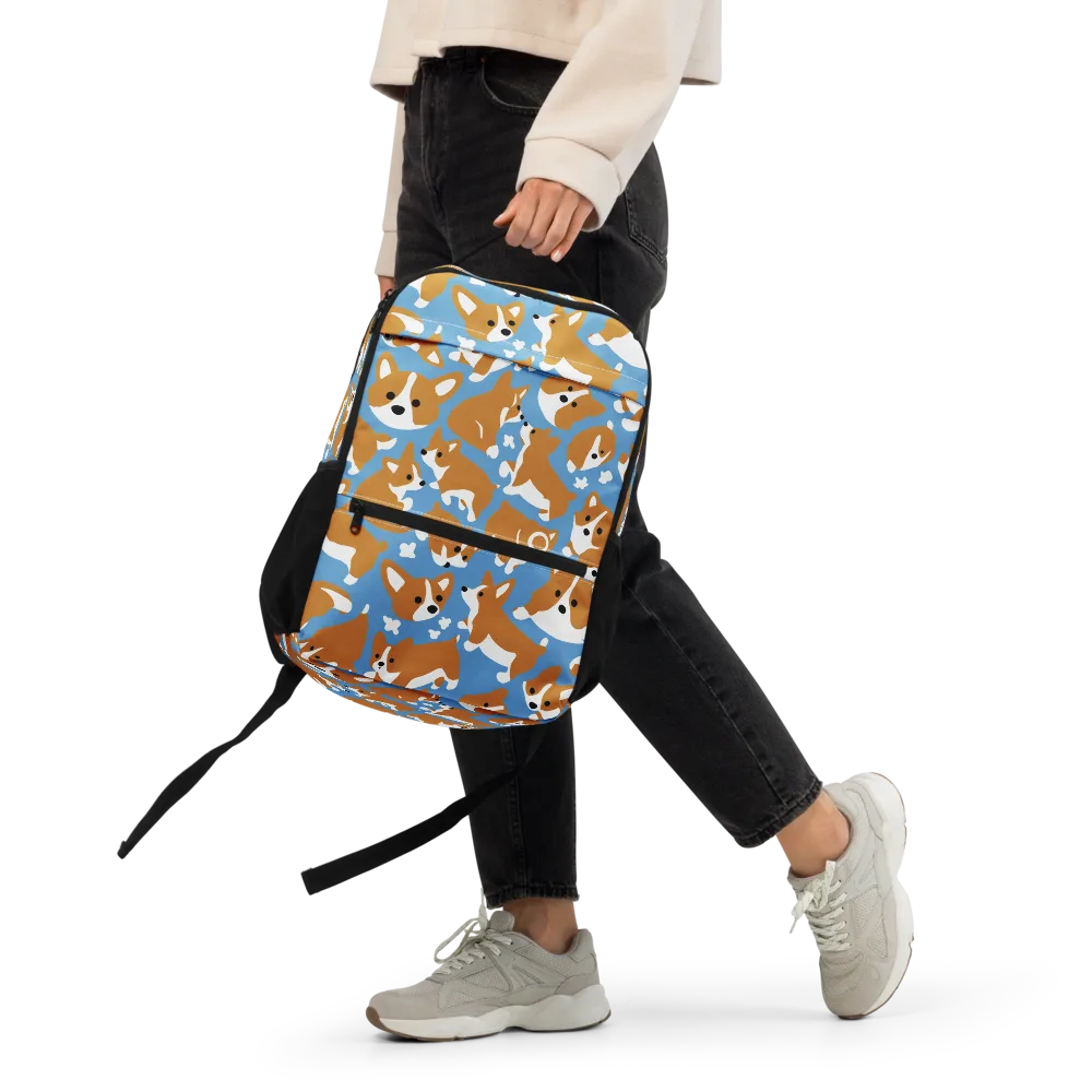 Welsh Wiggle on Utility Backpack — Front