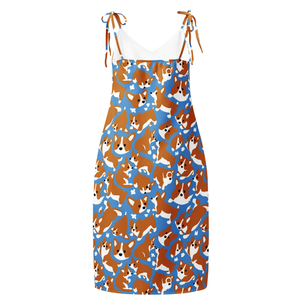 Welsh Wiggle on Slip Dress — Back