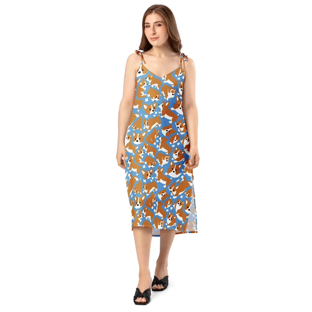 Welsh Wiggle on Slip Dress — Front